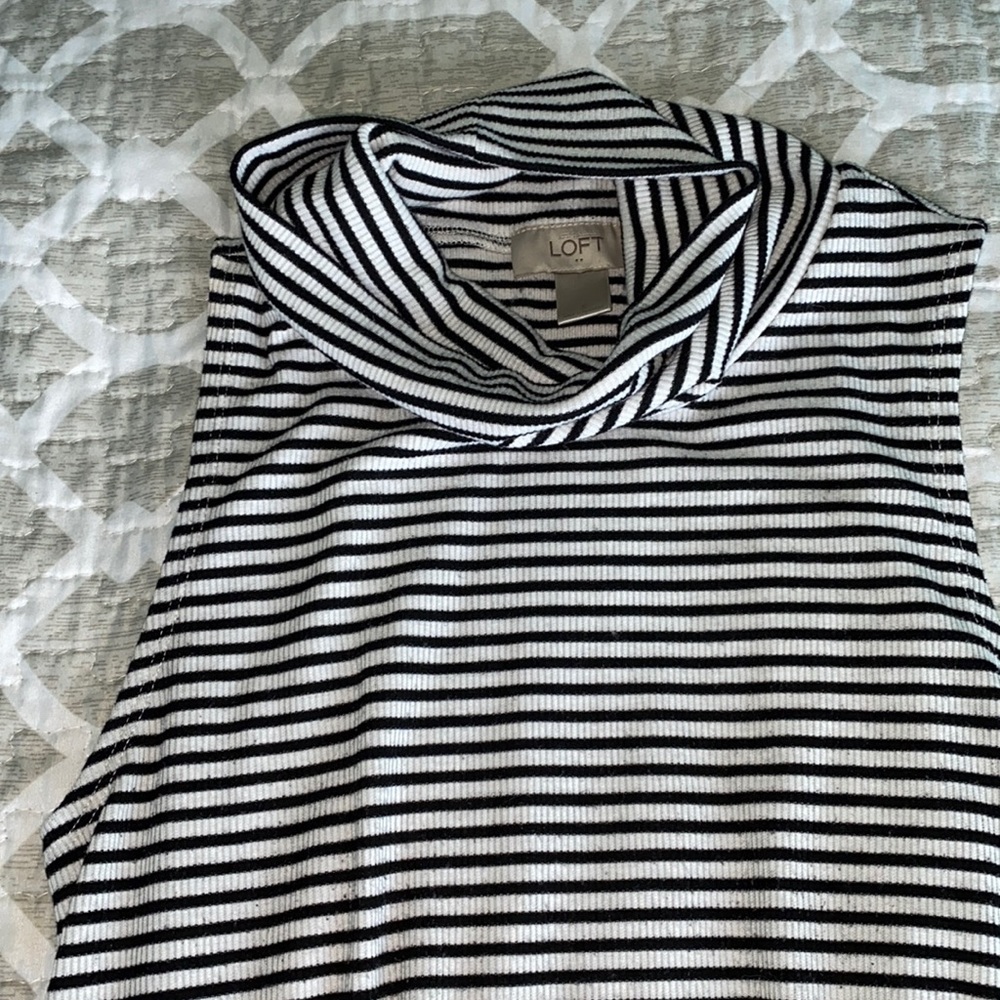 Turtleneck halter dress